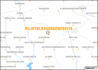 map of Pilipy-Aleksandrovskiye