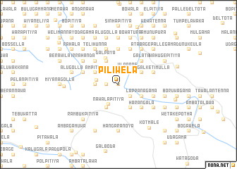 map of Piliwela