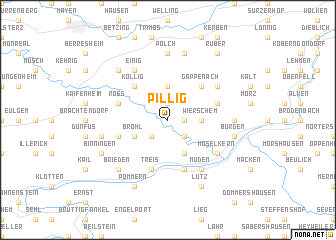 map of Pillig