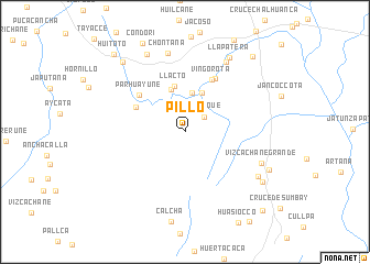 map of Pillo