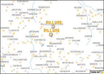 map of Pillune