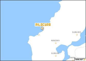 map of Pilocura