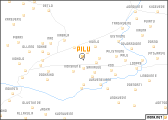 map of Pilu