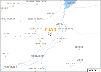 map of Pilya