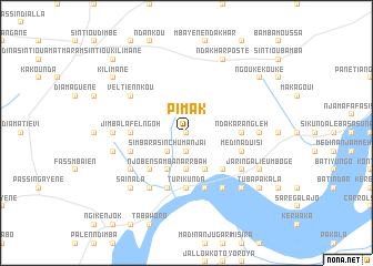 map of Pimak