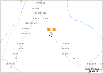 map of Pimbi