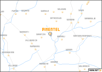 map of Pimentel