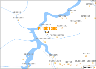 map of P\