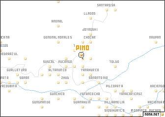 map of Pimo