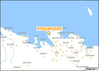 map of Pinagapugan