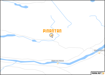 map of Pinantan