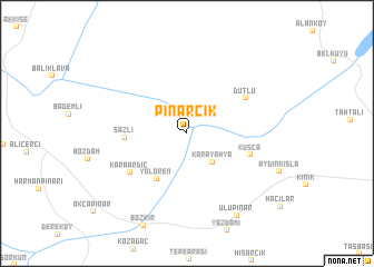map of Pınarcık