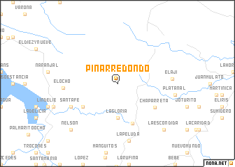 map of Pinar Redondo