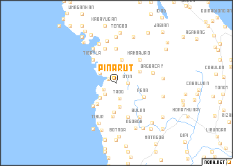 map of Pinarut