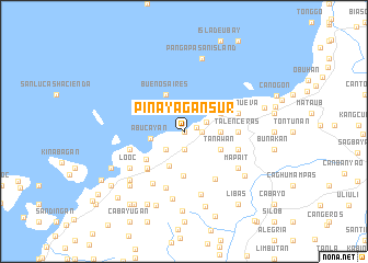 map of Pinayagan Sur