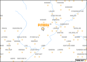 map of Pinbaw