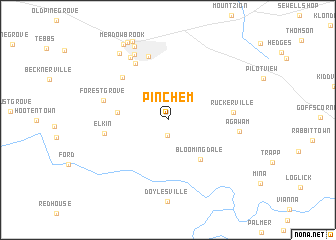 map of Pinchem