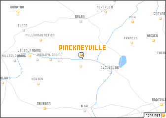map of Pinckneyville