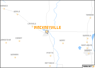 map of Pinckneyville