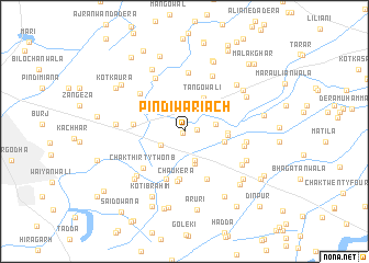 map of Pindi Wariach