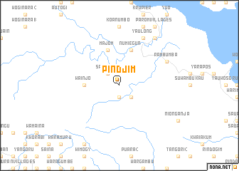 map of Pindjim