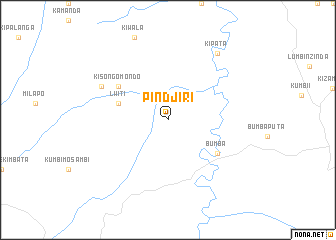 map of Pindjiri