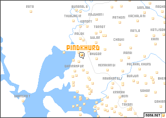 map of Pind Khurd