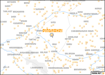 map of Pind Mahri