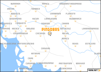 map of Pindobas