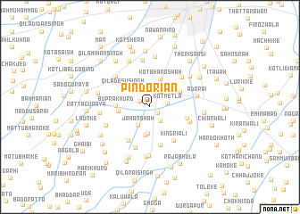 map of Pindoriān