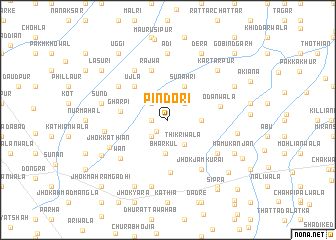 map of Pindori