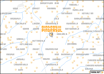 map of Pind Rasūl