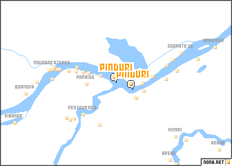 map of Pinduri
