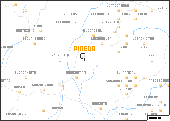 map of Pineda