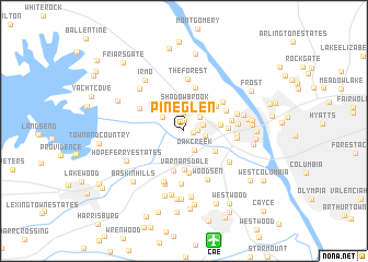 map of Pineglen