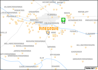 map of Pine Grove