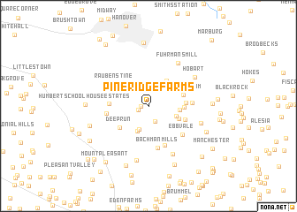 map of Pineridge Farms