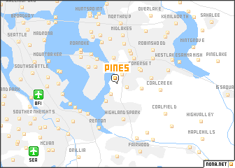 map of Pines