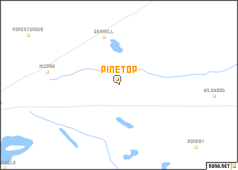 map of Pinetop