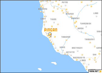 map of Pingan