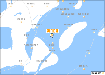 map of Pinga
