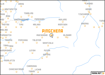 map of P\