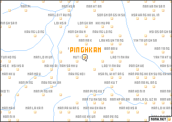 map of Pinghkam