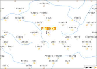 map of Pinghka