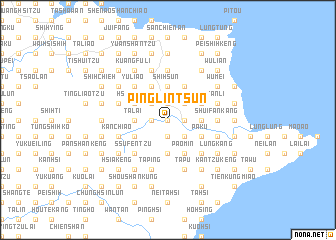 map of P\