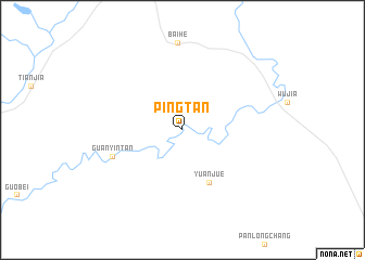 map of Pingtan