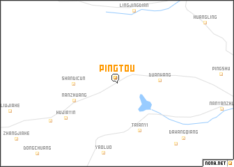 map of Pingtou