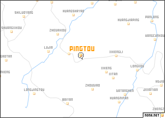 map of Pingtou