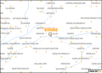 map of Pinhão