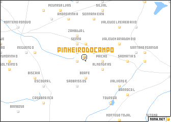 map of Pinheiro do Campo